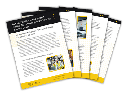 Automation in the Mid-Market Distribution Industry Opportunities and Use Cases