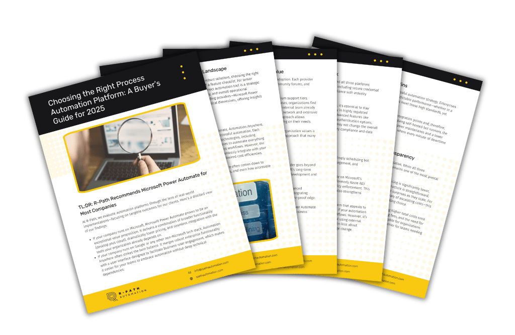 Choosing the Right Process Automation Platform A Buyers Guide for 2025 Choosing the Right Process Automation Platform A Buyers Guide for 2025